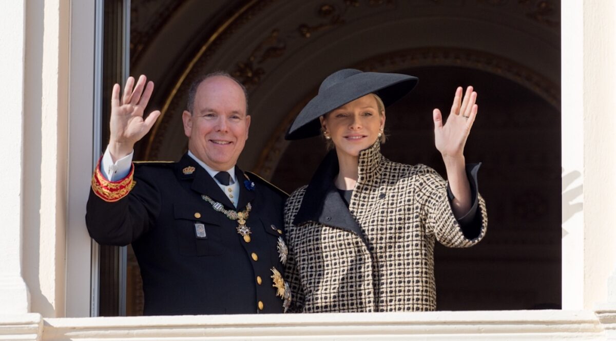 Charlene und Fürst Albert