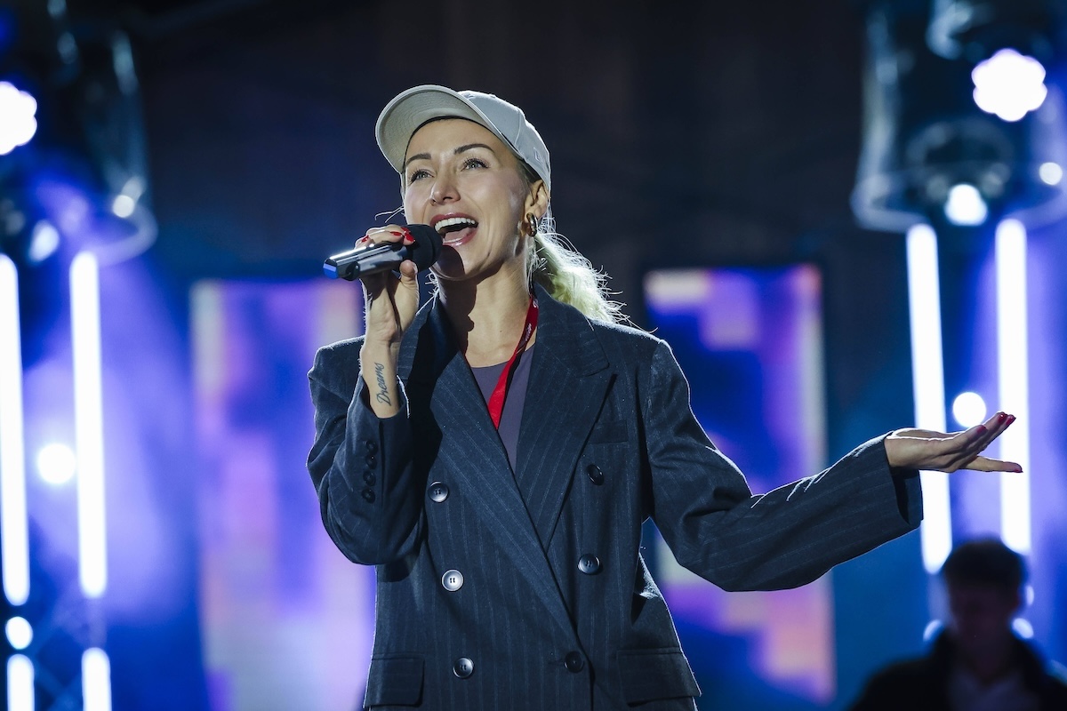 13.06.2024, Bad Kleinkircheim, AUT, Unterwegs in K‰rnten, Reportage, Wenn die Musi Spielt 2024, im Bild Anna-Carina Woitschack, *** 13 06 2024, Bad Kleinkircheim, AUT, On the road in Carinthia, Reportage, Wenn die Musi Spielt 2024, in the picture Anna Carina Woitschack,