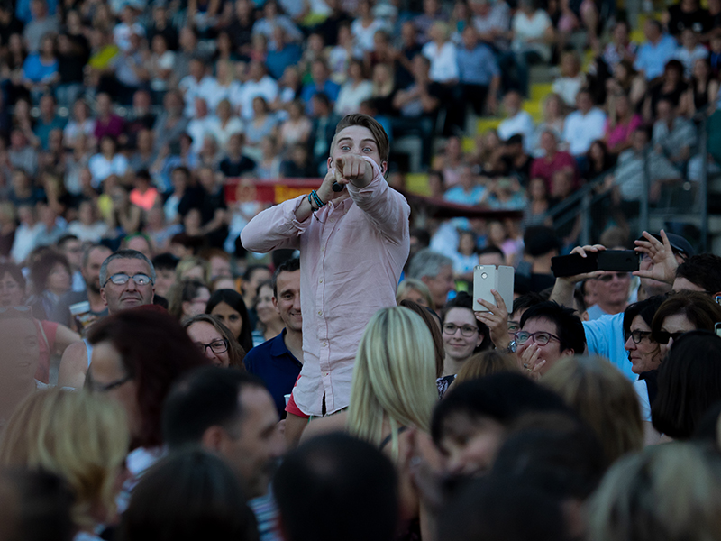 Vincent Gross beim Ostalb-Festival