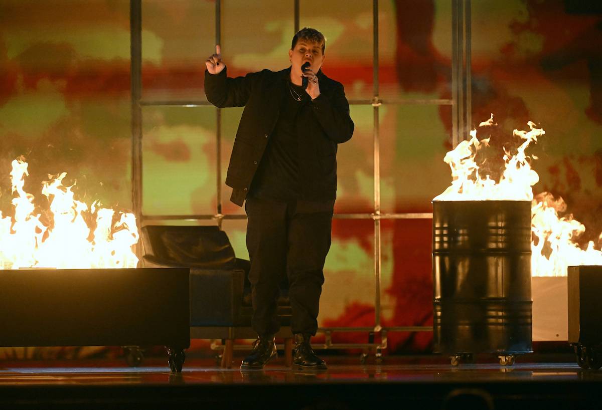 ISAAK with song Always On The Run representing Germany performs on stage during the first semi-final of the Eurovision Song Contest 2024 in Malmˆ, Sweden, on May 7, 2024. Malmˆ Sweden PUBLICATIONxNOTxINxSUIxAUTxFRAxKORxJPNxSWExNORxFINxDENxNED Copyright: xAnttixAimo-Koivistox LKFTJK20240507230023RCOF