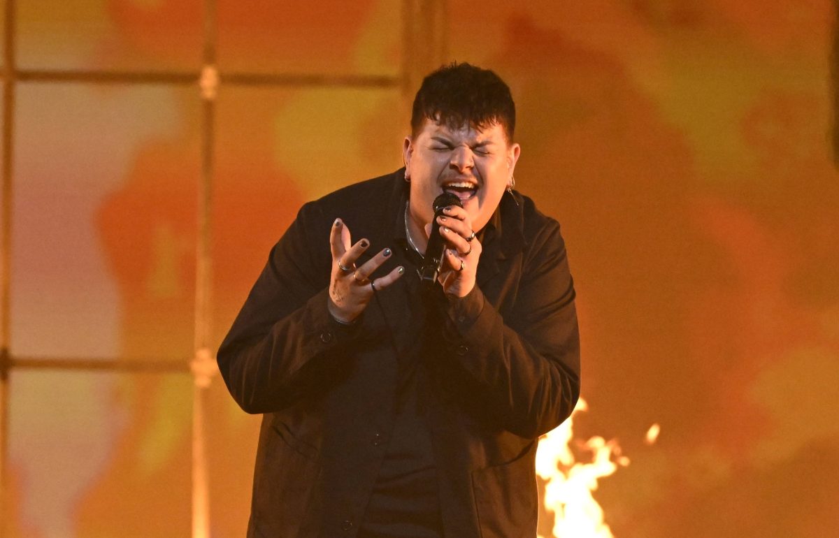 Isaak Guderian beeindruckt gewöhnlich mit seiner kraftvollen Stimme, aber beim ESC konzentrierten sich einige vor allem auf sein Gewicht...