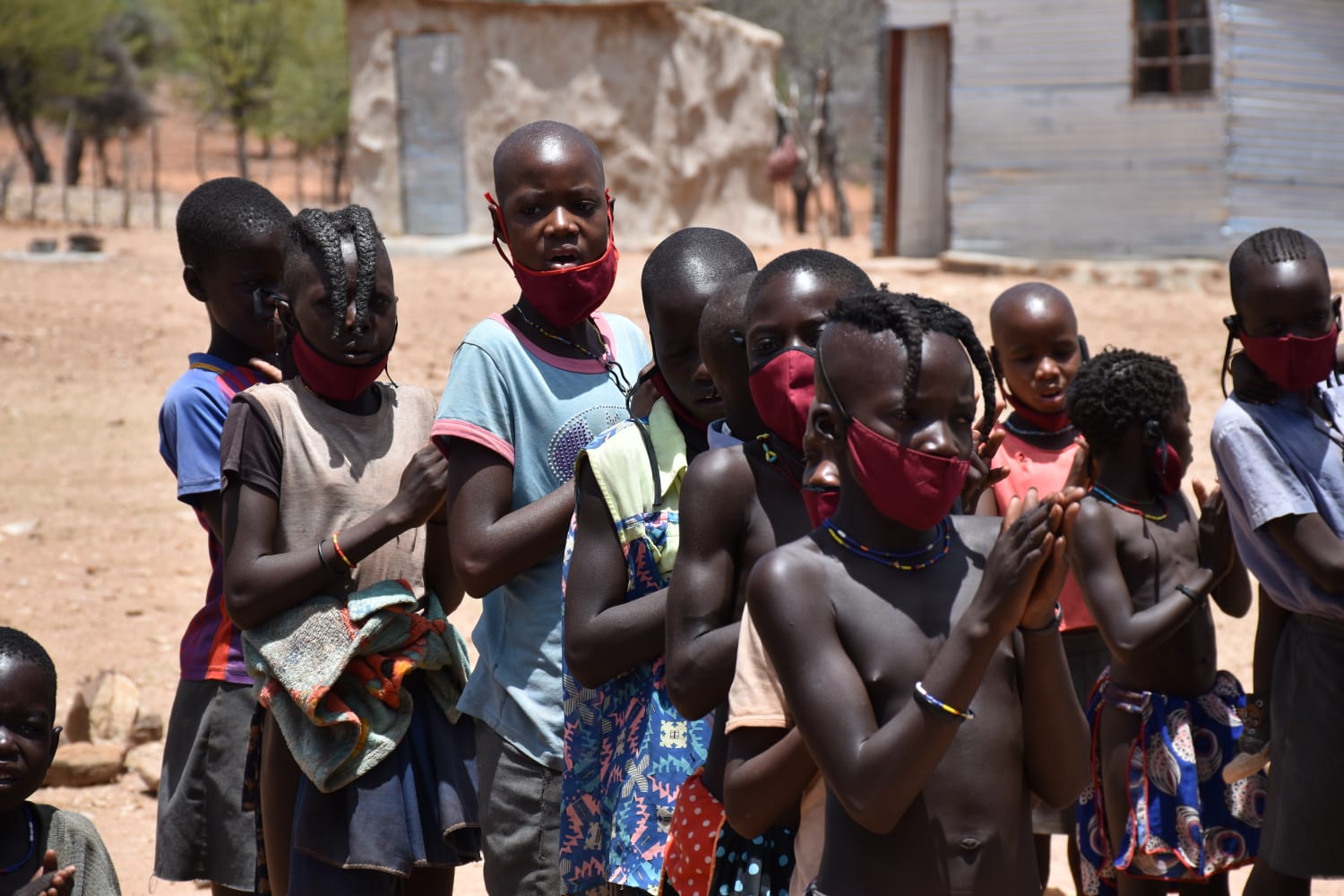 Kinder in Namibia