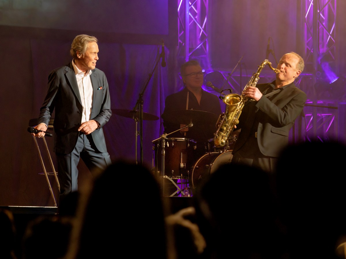 Peter Kraus beim Auftakt seiner Abschiedstournee in Stuttgart