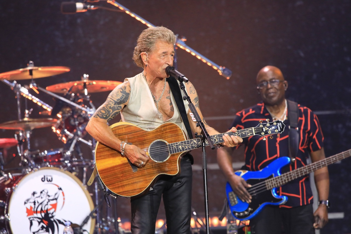 Peter Maffay beim Konzert in der Red Bull Arena Erfurt, 20.07.2024 Peter Maffay & Band - We Love Rock n Roll - Farewell Tour 2024 - Konzert in der Red Bull Arena in Leipzig Foto: Matthias Gr‰nzdˆrfer Sachsen Germany *** Peter Maffay at the concert in the Red Bull Arena Erfurt, 20 07 2024 Peter Maffay Band We Love Rock n Roll Farewell Tour 2024 concert in the Red Bull Arena in Leipzig Photo Matthias Gr‰nzdˆrfer Saxony Germany Copyright: xMatthiasxGr‰nzdˆrferx