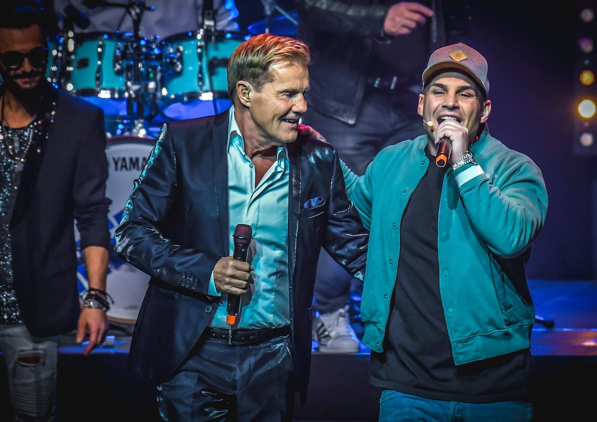 Entertainment, Dieter Bohlen wird 70 - Die Mega-Party - Exklusives Geburtstagskonzert 07.02.2024, xdanx, Entertainment Musik,Dieter Bohlen wird 70 - Die Mega-Party - Exklusives Geburtstagskonzert, v.l. Dieter Bohlen, feiert seinen Geburtstag im Kreise seiner Fans ein Mega-Konzert in Berlin mit Pietro Lombardi Berlin Theater am Potsdamer Platz Berlin Deutschland DE *** Entertainment, Dieter Bohlen turns 70 The Mega Party Exclusive Birthday Concert 07 02 2024, xdanx, Entertainment Music,Dieter Bohlen turns 70 The Mega Party Exclusive Birthday Concert, v l Dieter Bohlen, celebrates his birthday in the circle of his fans a mega concert in Berlin with Pietro Lombardi Berlin Theater am Potsdamer Platz Berlin Germany EN Copyright: xDanielxLakomskix