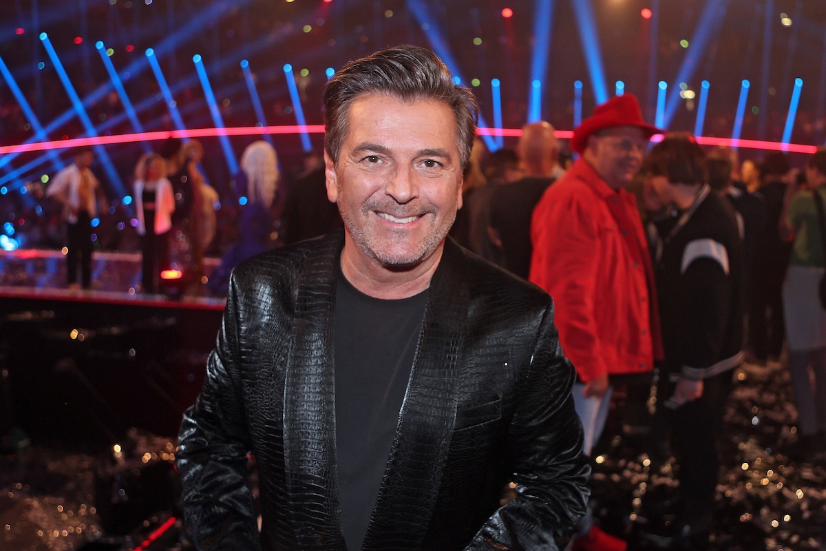 ARD: SCHLAGERBOOOM 2023 - Alles Funkelt Alles Glitzert . S‰nger Thomas Anders w‰hrend der ARD Fernsehshow SCHLAGERBOOOM 2021 ALLES FUNKELT ALLES GLITZERT am 21.10.2023 in der Westfalenhalle Dortmund. 20231022SBK0103 *** ARD SCHLAGERBOOOM 2023 Alles Funkelt Alles Glitzert singer Thomas Anders during the ARD TV show SCHLAGERBOOOM 2021 - ALLES FUNKELT ALLES GLITZERT on 21 10 2023 in the Westfalenhalle Dortmund 20231022SBK0103